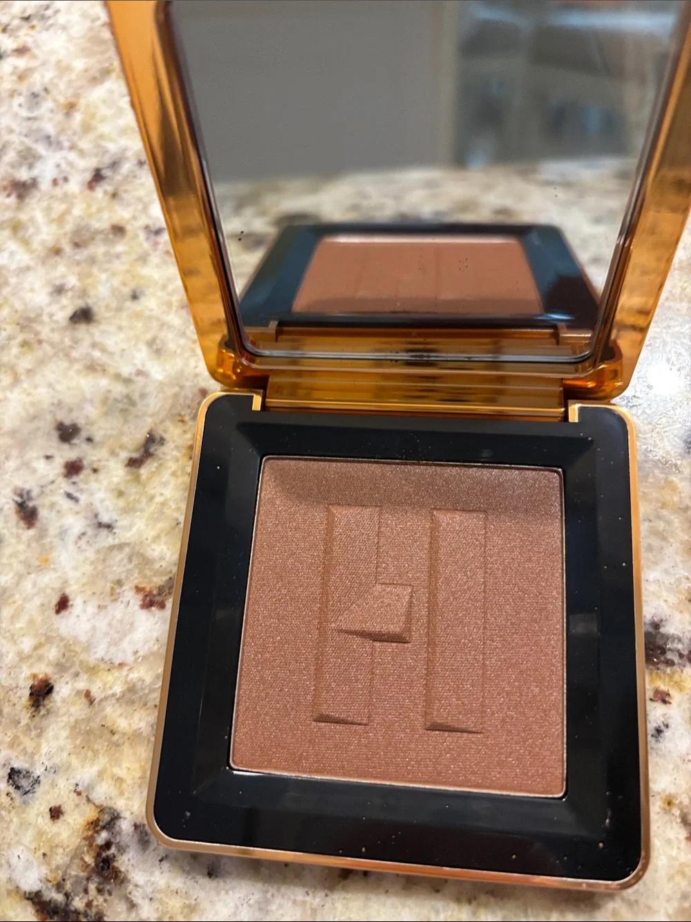 Haus Labs By Lady Gaga Peach Compact Bronzer Case